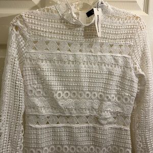 NEVER WORN white lace dress